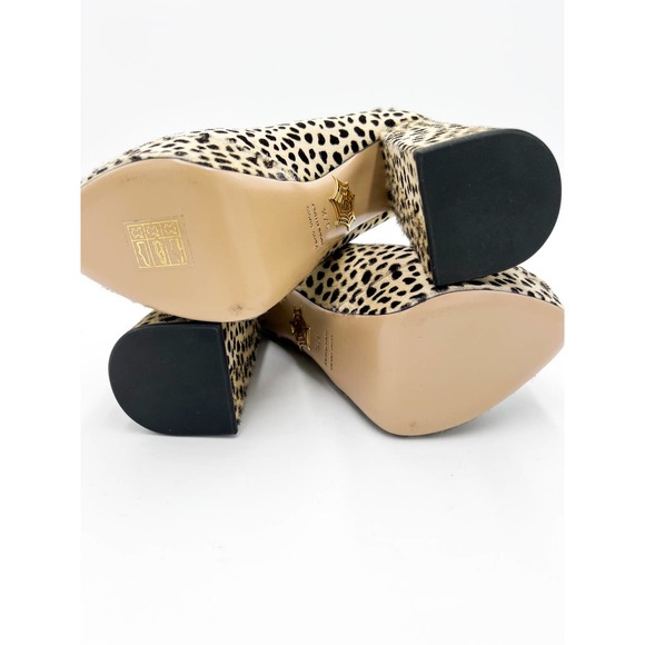 Charlotte Olympia Chantelle Cheetah Platform BlockHeel Pumps NWOT 37.5 - Picture 5 of 8